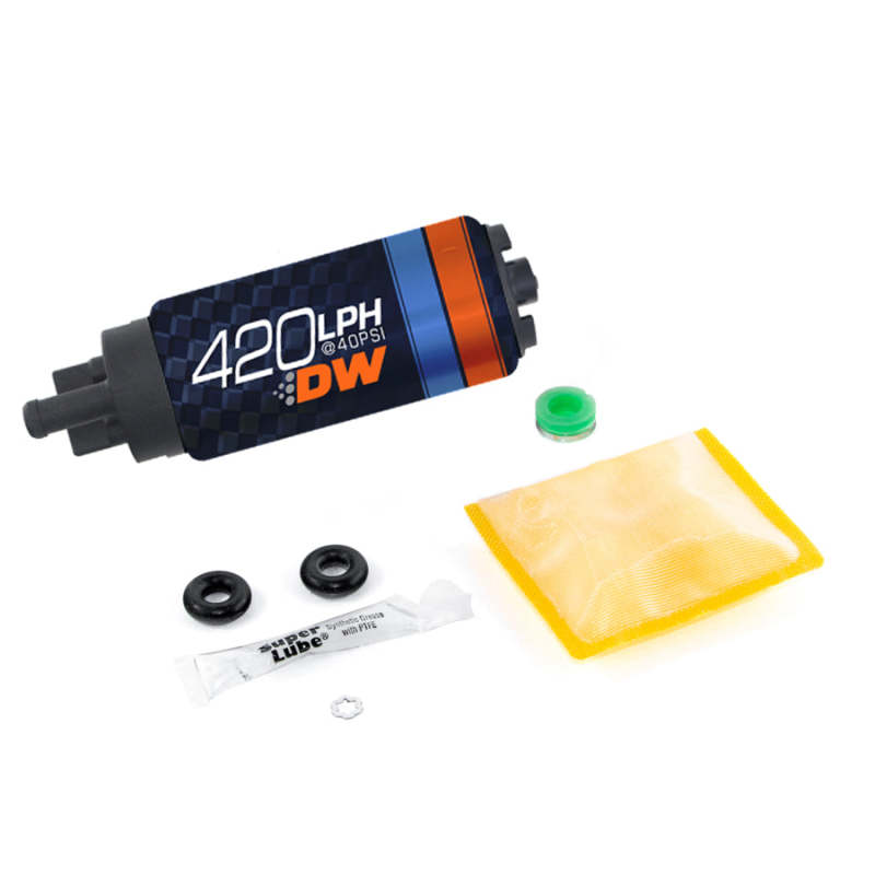 DeatschWerks DW420 Series 420lph In-Tank Fuel Pump w/ Install Kit For Eclipse (Turbo AWD) 95-98 9-421-0847 9-421-0847 Photo - Primary