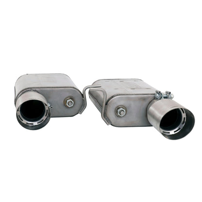 BBK 2015-16 Mustang GT Varitune Complete Cat Back Exhaust System (Includes Resonator Delete X-Pipe) 30065 30065 Photo - out of package