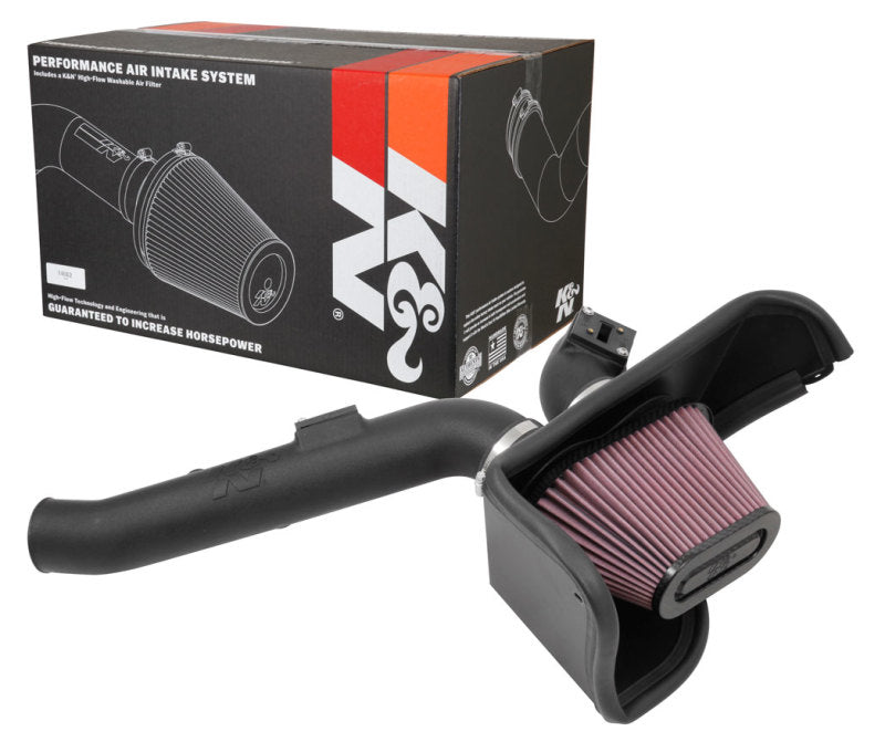 K&N Engineering K&N 16-17 Cadillac ATS-V 3.6L V6 Twin Turbo Performance Intake Kit 57-3093 57-3093 Photo - out of package
