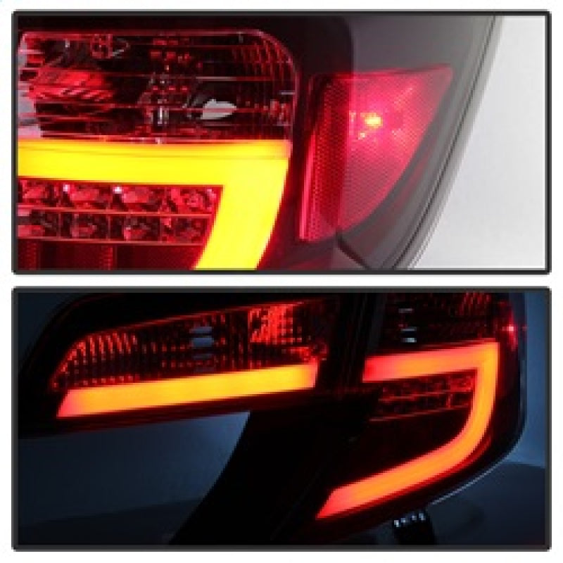 Spyder Toyota Camry 12-14 Light Bar LED Tail Lights Black ALT-YD-TC12-LBLED-BK 5079411 5079411 Photo - Unmounted