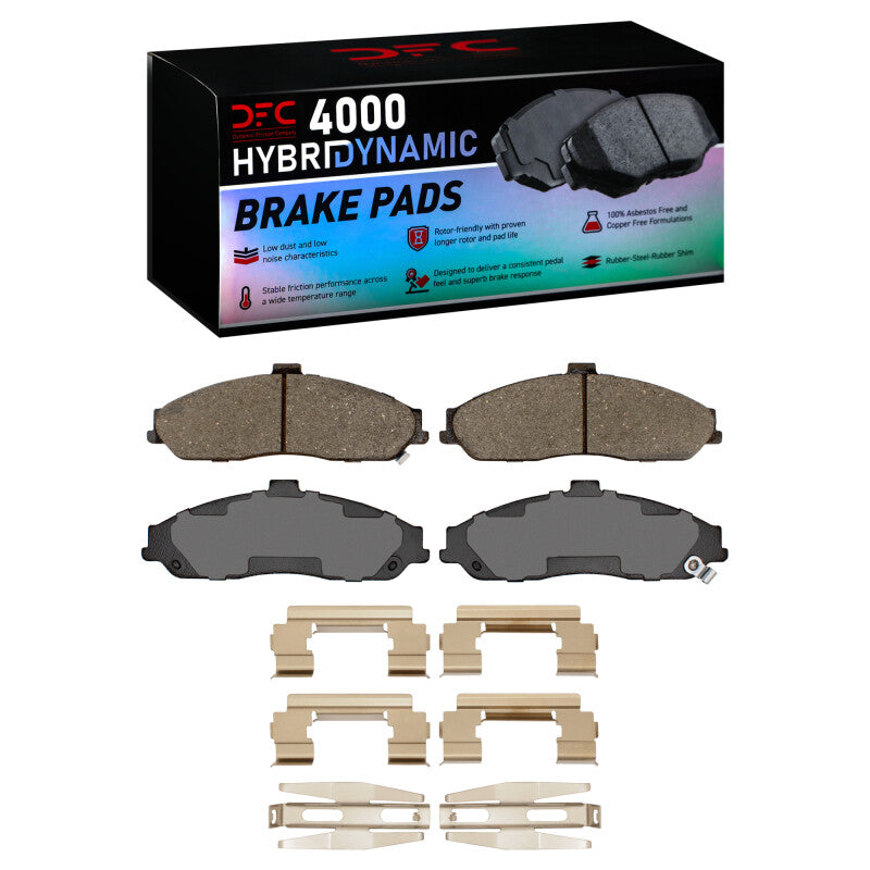 DFC DFC 4000 HybriDynamic Brake Pads Brakes, Rotors & Pads Brake Pads - OE main image