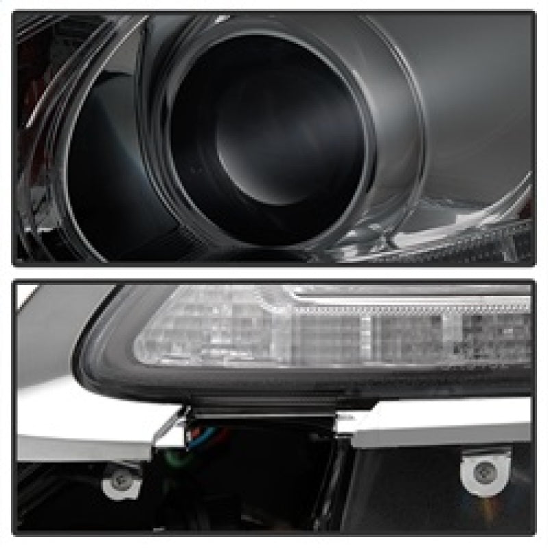 Spyder Lexus GS 300 / 350 / 450 06-11 Headlights - HID Model Only - Smoke PRO-YD-LG06-HID-DRL-SM 5082817 5082817 Photo - Unmounted