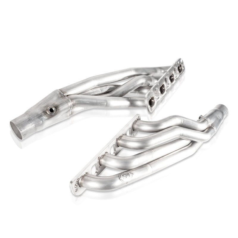 Stainless Works 2018 Jeep TrackHawk 6.2L Headers 1-7/8in Primaries High-Flow Cats 3in Leads JEEP1862HCAT JEEP1862HCAT Photo - Unmounted
