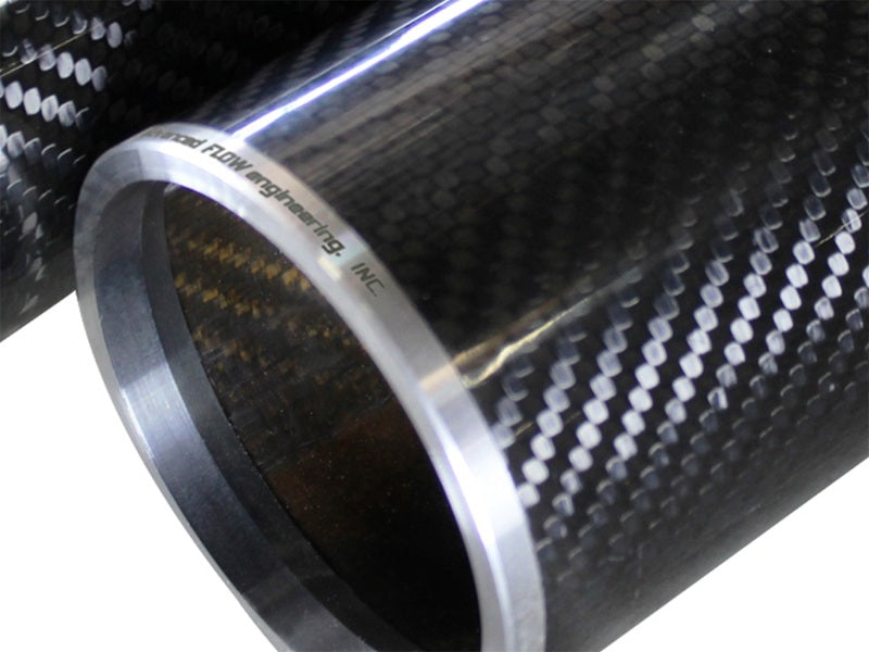 aFe MACHForce XP Exhaust 304SS Cat-Back w/ Carbon Fiber Tips 12-13 BMW M5 (F10) V8 4.4L (tt) 49-36317-C 49-36317-C Photo - Unmounted