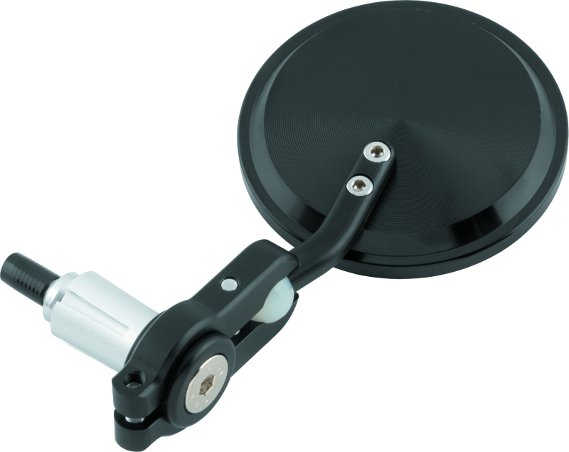 BikeMaster Folding Barend Mirrors 7/8in Handlebars - Pair - Black 600381 600381 Photo - Primary