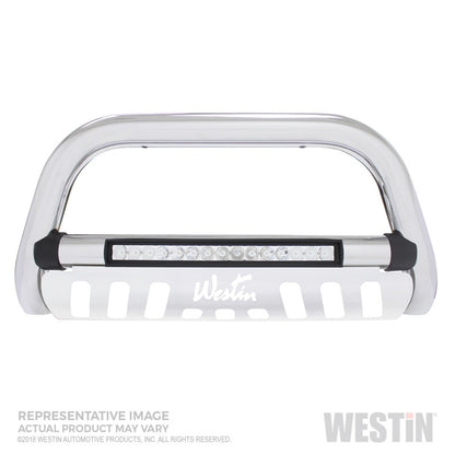 Westin 19-21 Chevrolet Silverado 1500 Ultimate LED Bull Bar - Chrome 32-3950L 32-3950L Photo - Primary