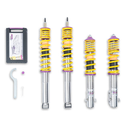 KW V1 Coilover Kit VW Golf III / Jetta III (1HXO); All incl. Cabrio (-02); 2WD; All Engines 10280004 10280004 Photo - Primary