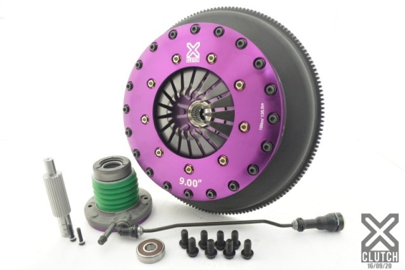 XCLUTCH XCL Clutch - 9in Twin Solid Ceramic Drivetrain Clutch Kits - Multi main image