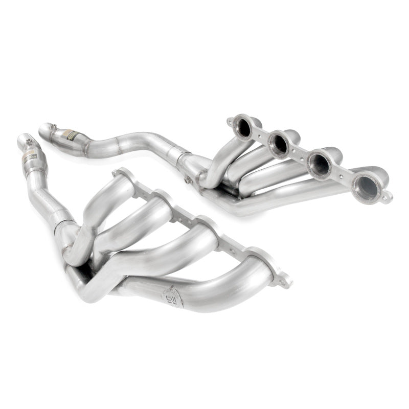 Stainless Works 2009-15 Cadillac CTS-V Headers 2in Primaries High-Flow Cats 3in Leads X-Pipe CTSV9HCATSW CTSV9HCATSW Photo - Primary