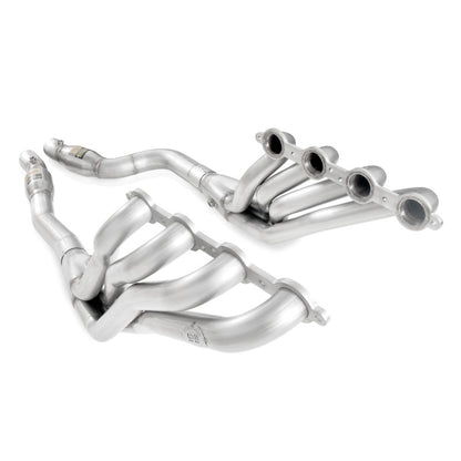 Stainless Works 2009-15 Cadillac CTS-V Headers 2in Primaries High-Flow Cats 3in Leads X-Pipe CTSV9HCATSW CTSV9HCATSW Photo - Primary