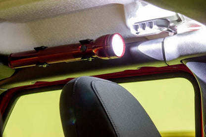 Fishbone Offroad 2018+ Jeep Wrangler JL Roll Bar Flashlight Mount Front FB25092 FB25092 Photo - lifestyle view