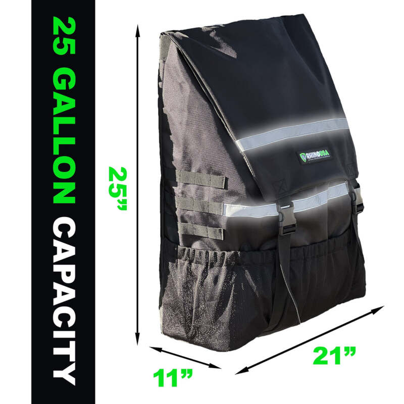 Rhino USA Spare Tire Trash Bag - Black TIREBAG-BLK TIREBAG-BLK User 2