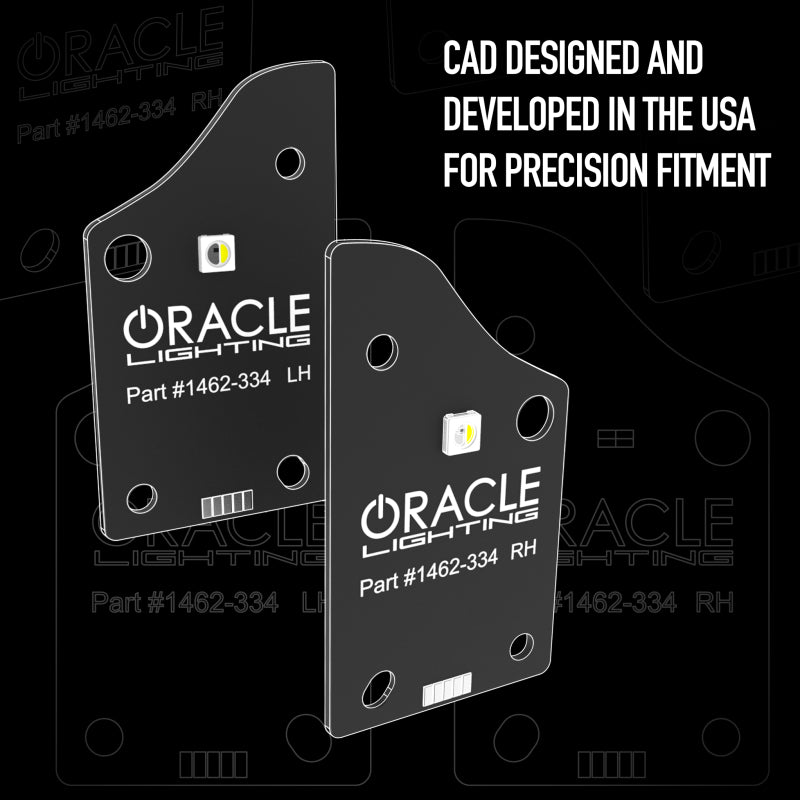ORACLE Lighting Oracle 21-22 Ford F-150 ColorSHIFT RGB+W Fog Light DRL Upgrade Kit w/ No Controller 1462-334 1462-334 Features and Benefits