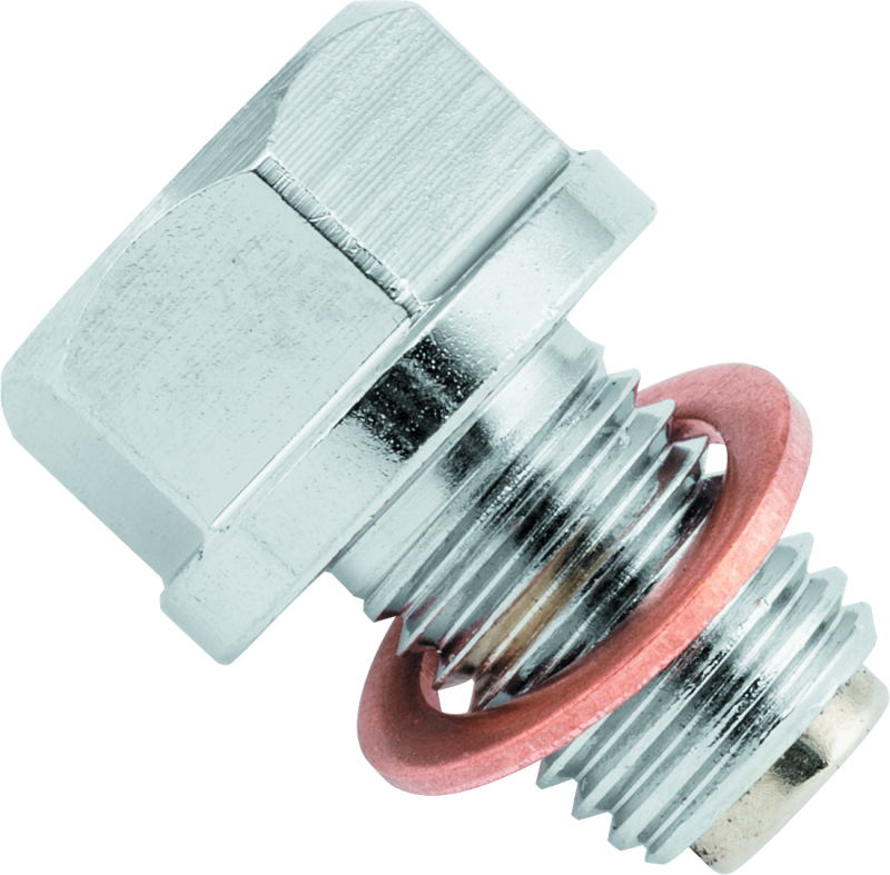 BikeMaster Magnetic Oil Drain Plug 12mm - Stainless 151681 151681 Photo - Primary