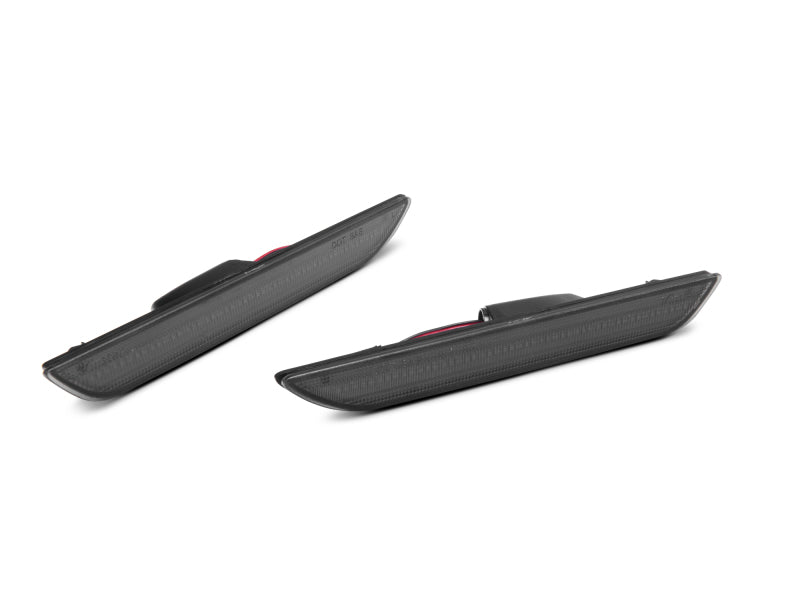 Raxiom 15-22 Ford Mustang Axial Series LED Side Marker Lights Rear (Smoked) 404231 404231 Photo - Close Up