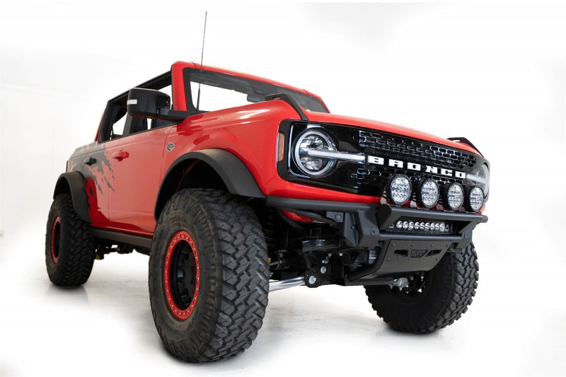 Addictive Desert Designs 21-22 Ford Bronco Pro Bolt-On Add-On Light Hoop L2357000201NA L2357000201NA Photo - Mounted