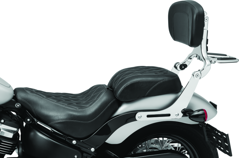 Kuryakyn Fixed Mounts Mp Backrest-Chr 7080 7080 User 1