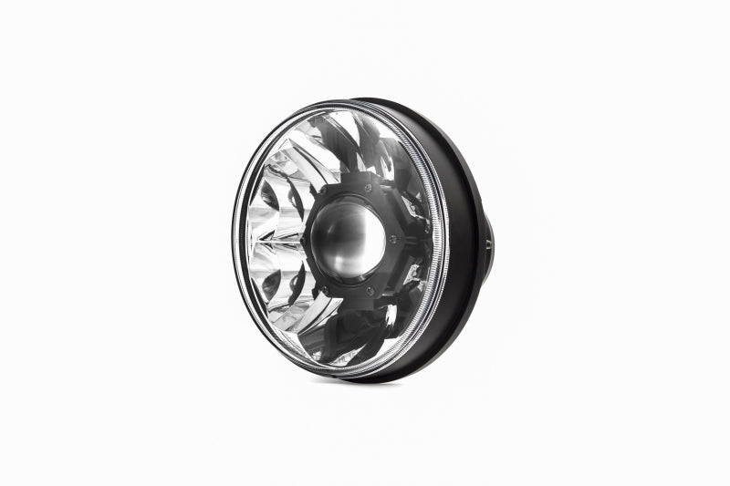 KC HiLiTES 7" Gravity® LED Pro - Single Headlight - SAE/ECE - 40W Driving Beam - Universal / 07-18 Jeep JK 4234 4234 Photo - Primary