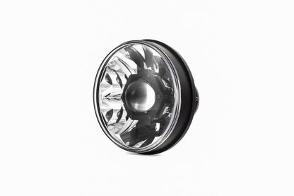 KC HiLiTES 7" Gravity® LED Pro - Single Headlight - SAE/ECE - 40W Driving Beam - Universal / 07-18 Jeep JK 4234 4234 Photo - Primary
