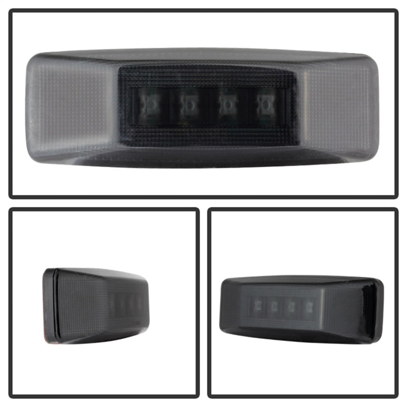 SPYDER Xtune Dodge Ram 94-02 Dually 2 Red LED+2 Amber LED Fender Lights 4pcs Smoke ACC-LED-DR94-FE-SM 9924705 9924705 Photo - Unmounted