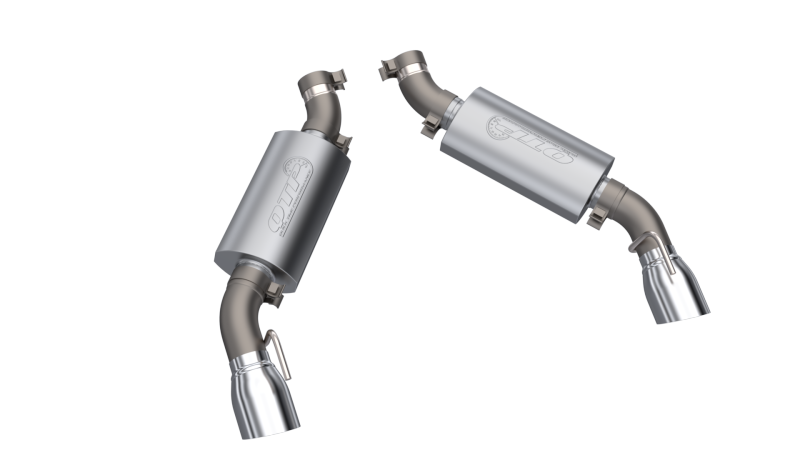 QTP 16-18 Chevrolet Camaro SS 6.2L 304SS AR3 Axle Back Exhaust w/4.5in Dual Tips 600116 600116 Photo - Primary