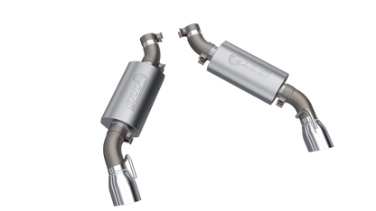 QTP 16-18 Chevrolet Camaro SS 6.2L 304SS AR3 Axle Back Exhaust w/4.5in Dual Tips 600116 600116 Photo - Primary