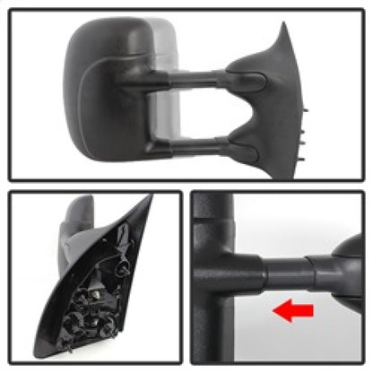 SPYDER Xtune Ford Superduty 02-07 Manual Extendable Manual Adjust Mirror Right MIR-FDSD99S-MA-R 9932427 9932427 Photo - Unmounted