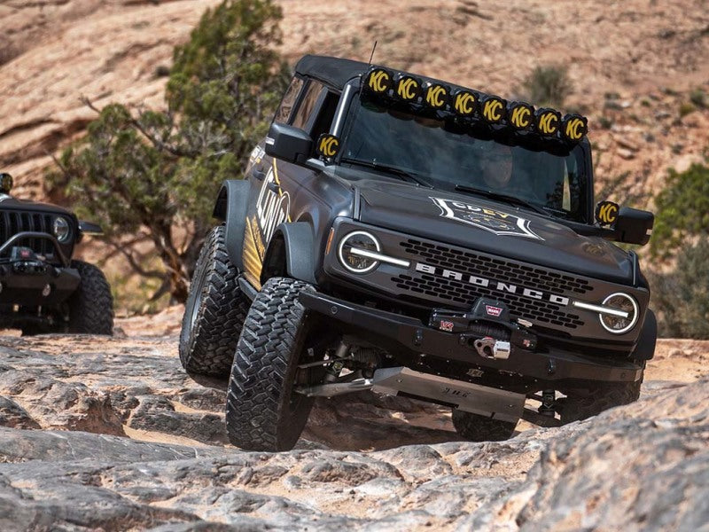 ICON 2021+ Ford Bronco Hoss 2.0 Front EXP Coilover 2.5in 48602 48602 Photo - lifestyle view