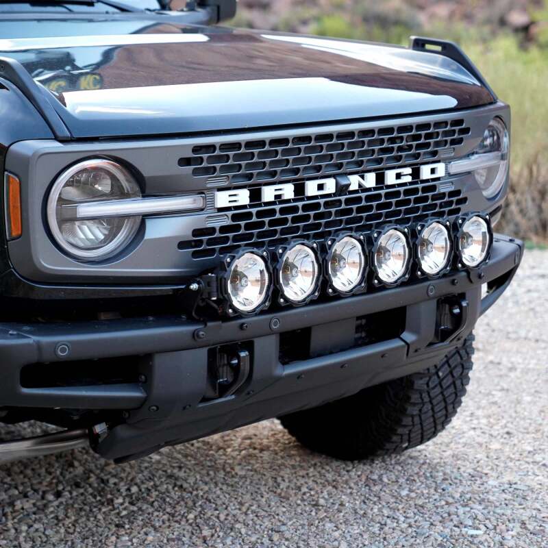 KC HiLiTES 21-  Ford Bronco 39in Light Bar Front Bumper 91341 91341 Photo - lifestyle view