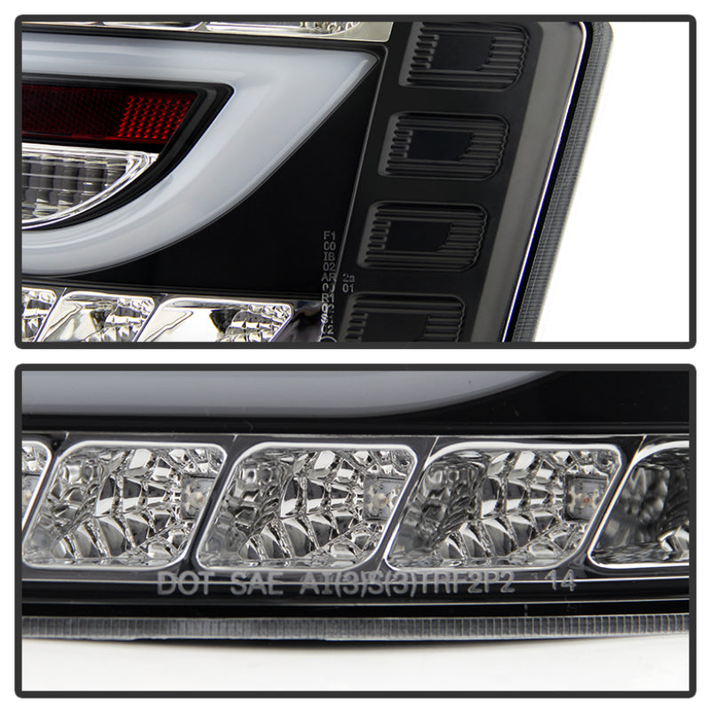 Spyder Audi A6 05-08 4Dr Sedan Only Version 2 Light Bar LED Tail Lights Blk ALT-YD-AA605V2-LBLED-BK 5080769 5080769 User 1