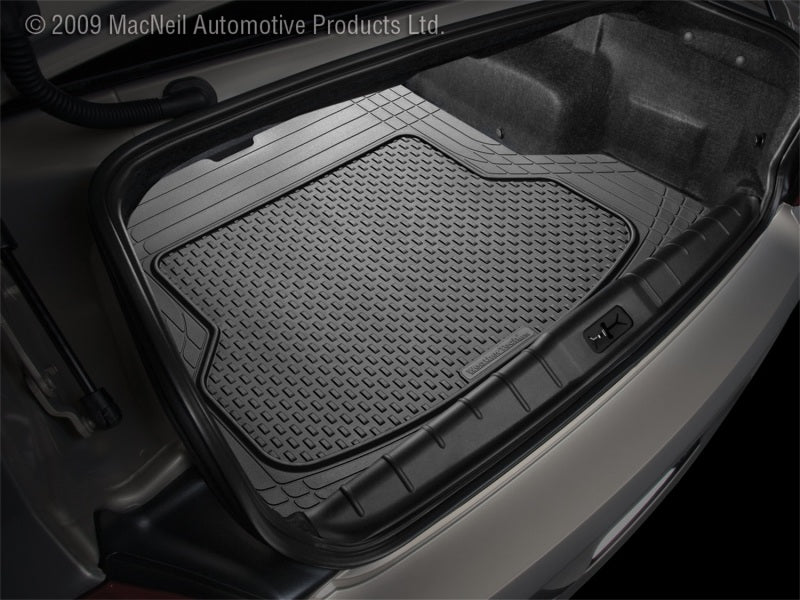 WeatherTech Universal Universal Universal Front and Rear Trim-to-fit mat - Black 11AVMSBX2 11AVMSBX2 Photo - Mounted
