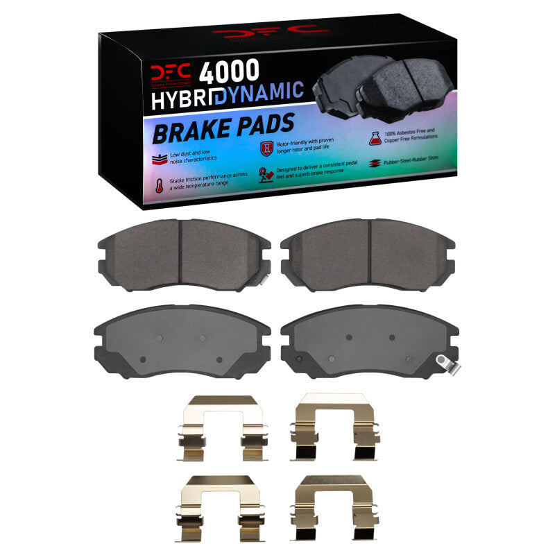DFC DFC 4000 HybriDynamic Brake Pads Brakes, Rotors & Pads Brake Pads - OE main image