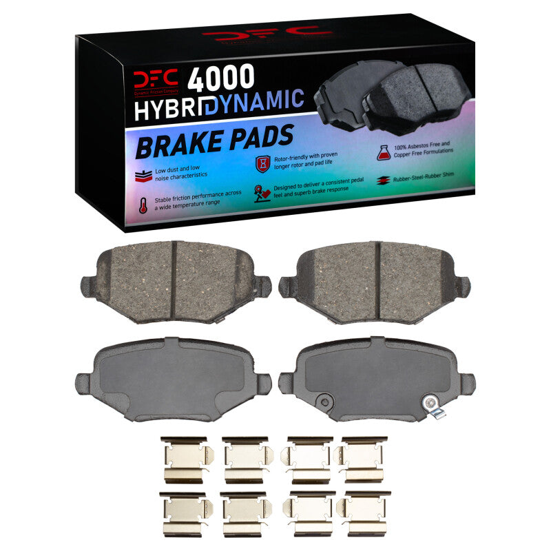 DFC DFC 4000 HybriDynamic Brake Pads Brakes, Rotors & Pads Brake Pads - OE main image