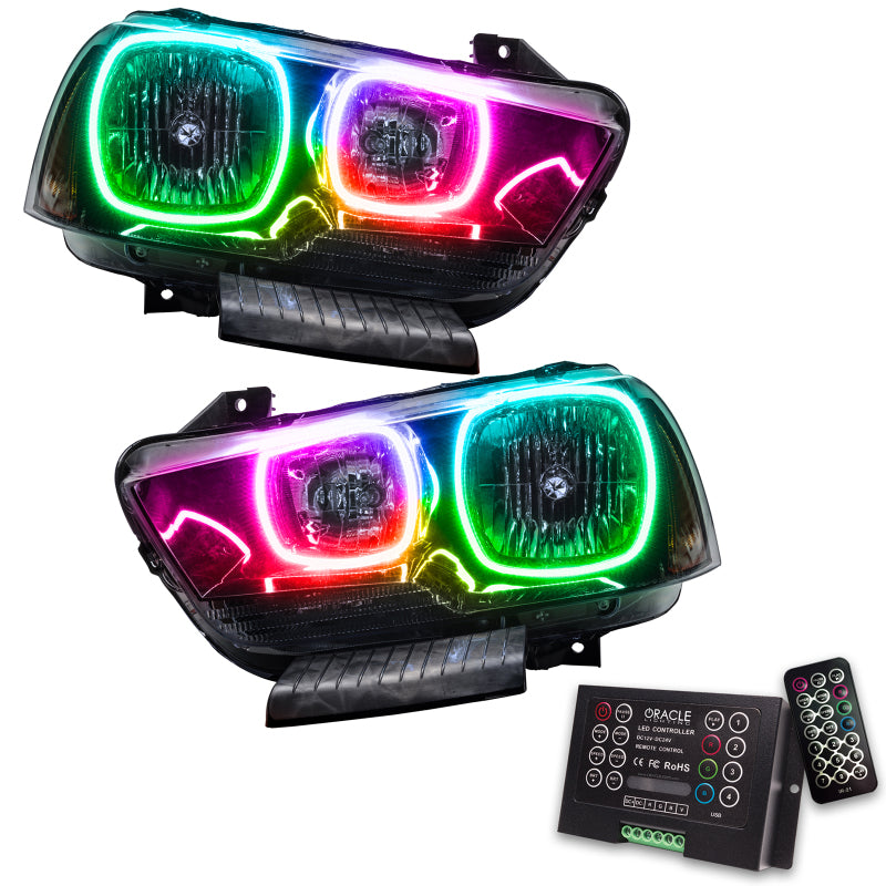 ORACLE Lighting Oracle 11-14 Dodge Charger SMD HL (Non-HID) - ColorSHIFT w/ 2.0 Controller 7123-333 7123-333 Photo - Primary