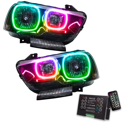 ORACLE Lighting Oracle 11-14 Dodge Charger SMD HL (Non-HID) - ColorSHIFT w/ 2.0 Controller 7123-333 7123-333 Photo - Primary