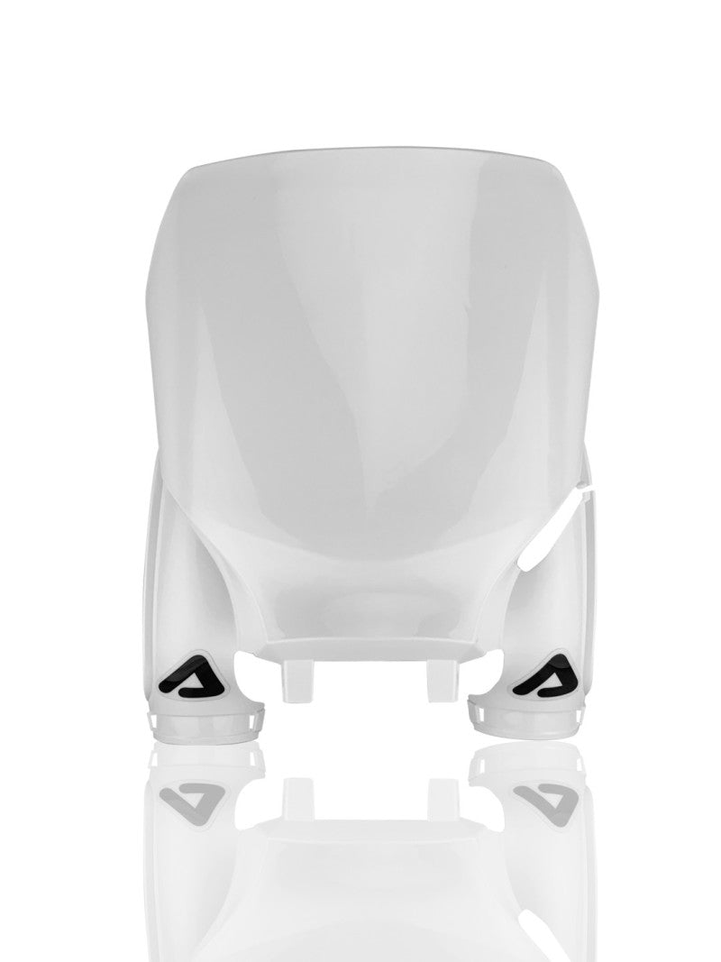 Acerbis 23+ Yamaha YZ250F/ YZ450F/FX Front Number Plate- Raptor 2 - White 2981830002 2981830002 Photo - Primary