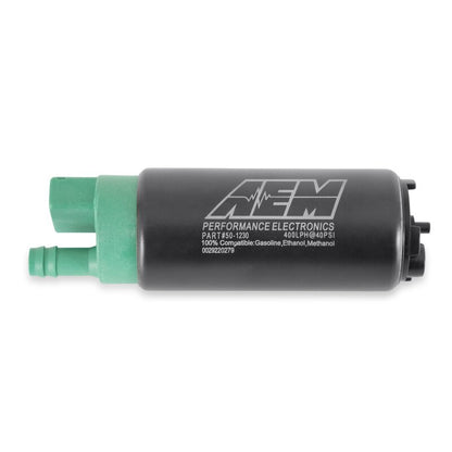 AEM 400 LPH High Flow In-Tank Fuel Pump Kit - Double Barb 50-1230 50-1230 Photo - out of package