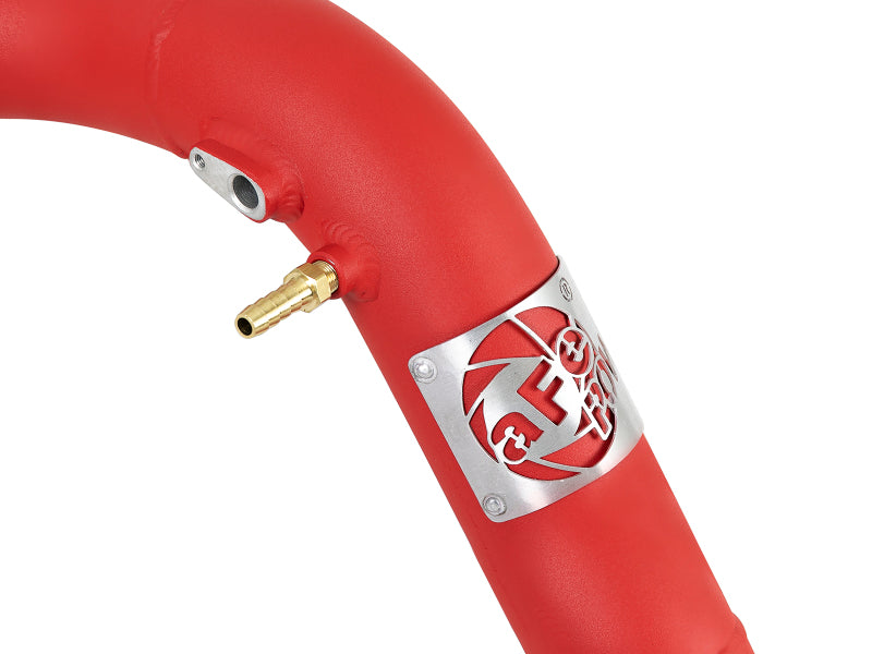 aFe Bladerunner 2.25in & 2.5in Intercooler Tubes Hot & Cold 16-18 Honda Civic I4-1.5L (t) - Red 46-20344-R 46-20344-R Photo - Unmounted