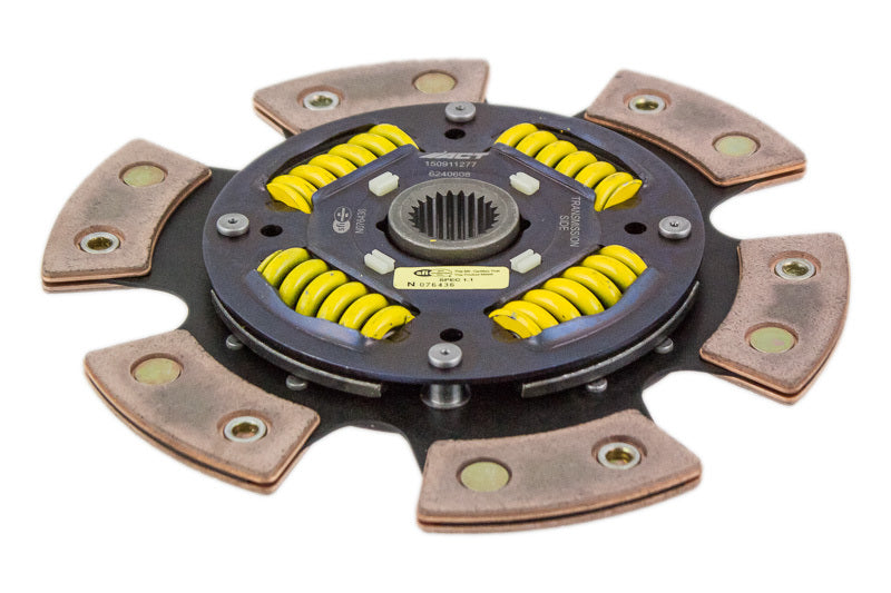 ACT 6-Puck Sprung Hub Race Disc Mitsubishi Lancer EVO VII L4 01-02 6240608 Photo - out of package