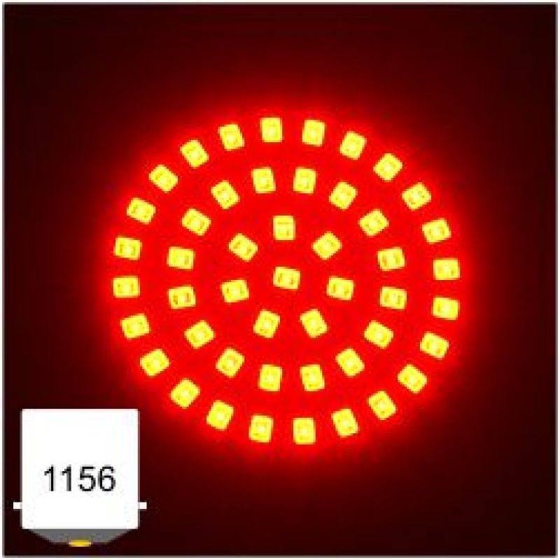 Letric Lighting Bullet Style Insrt 1156 Red LLC-B6R LLC-B6R Photo - Primary