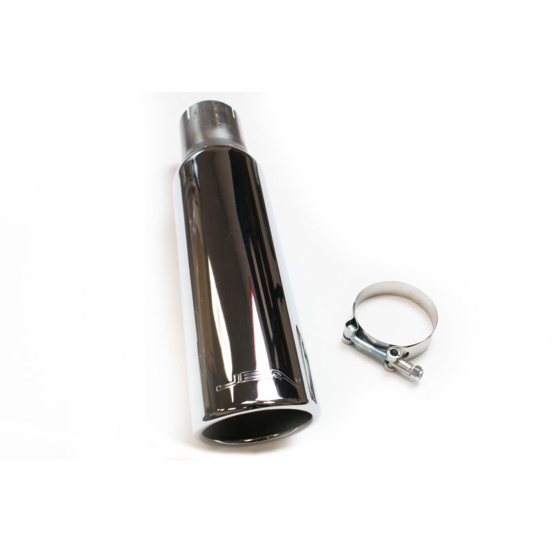 JBA 2.5in x 3.5in x 15in Polished Chrome Tip - Clamp On 12-08215 12-08215 Photo - Primary
