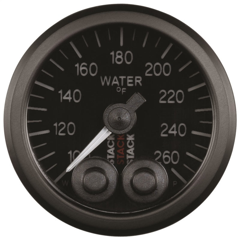 Autometer Gauge WTmp Pro-Cntrl 52mm Blk 100-260 deg. ST3508 User 2