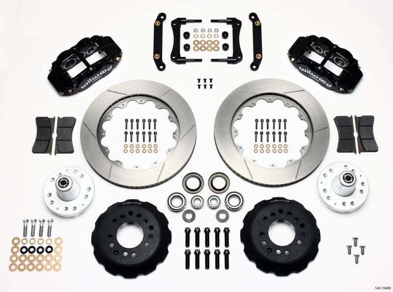 Wilwood Narrow Superlite 6R Front Hub Kit 14.00in 70-78 Camaro 140-10486 140-10486 Photo - Primary