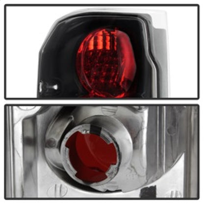 Spyder Ford F150 87-96/Ford Bronco 88-96 Euro Style Tail Lights Black ALT-YD-FF15089-BK 5003300 5003300 Photo - Unmounted