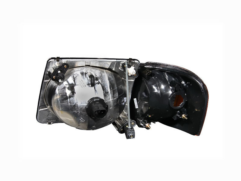Anzo 2001-2005 Ford Explorer Crystal Headlights Black 111041 Photo - Unmounted