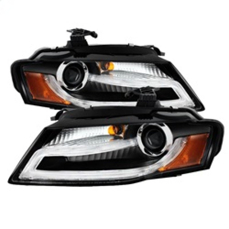 Spyder Audi A4 09-12 Projector Headlights Xenon/HID Model Only - DRL LED Blk PRO-YD-AA408-HID-DRL-BK 5080752 5080752 Photo - Primary