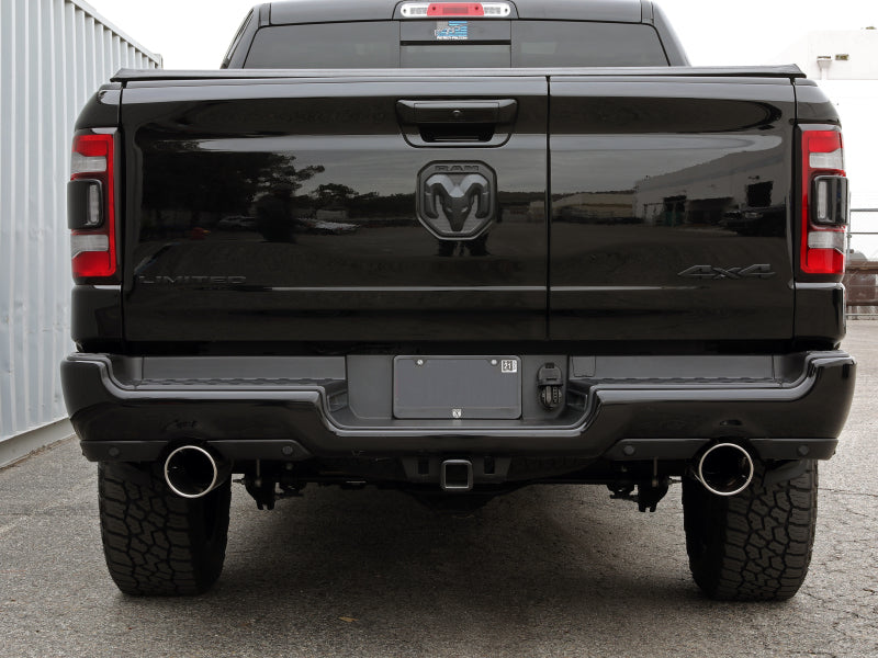 aFe Gemini XV 3in 304 SS Cat-Back Exhaust 19-21 Ram 1500 V8 5.7L Hemi w/ Polish Tips 49-32081-P 49-32081-P Photo - Mounted