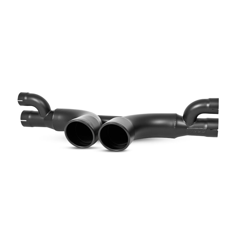 MBRP 14-15 Porsche GT3/GT3RS 3in Center Muffler Bypass 4in Tips S7607BLK Photo - Primary