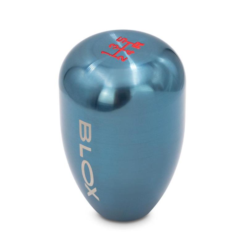 BLOX Racing 6-Speed Billet Shift Knob - Torch Blue 12x1.25mm BXAC-00206-6