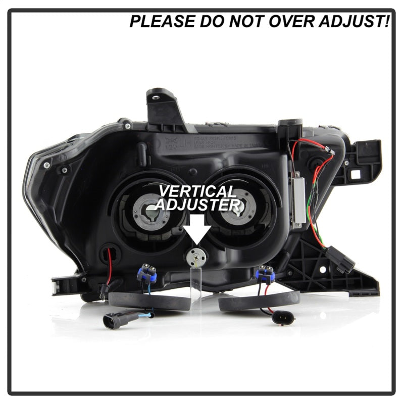 Spyder Toyota Tacoma 16-18 (SR5 Model Only) Projector Headlights Black Smoke PRO-YD-TT16-LB-BSM 5087546 5087546 Photo - Unmounted